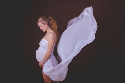 těhotenské focení - Rodinný fotoateliér v Kolíně