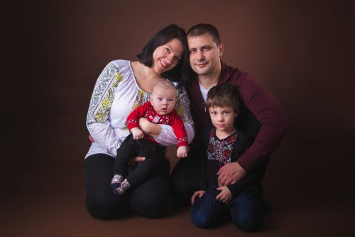 rodinné focení s dětmi - Rodinný fotoateliér v Kolíně