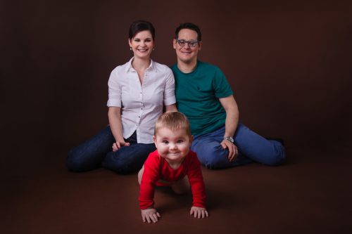 rodinné focení s dětmi - Rodinný fotoateliér v Kolíně