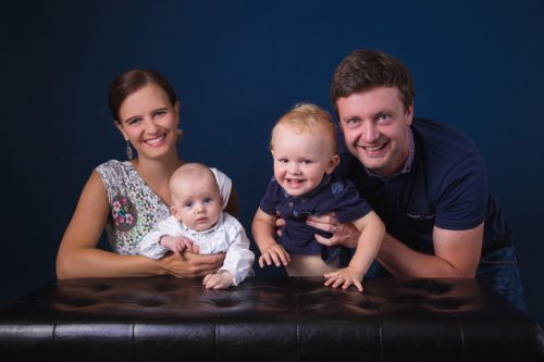 rodinné focení s dětmi - Rodinný fotoateliér v Kolíně
