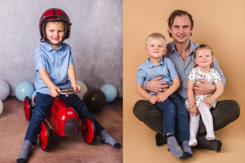 rodinné focení - Rodinný fotoateliér v Kolíně