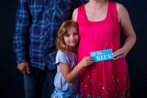 těhotenské focení - Rodinný fotoateliér v Kolíně