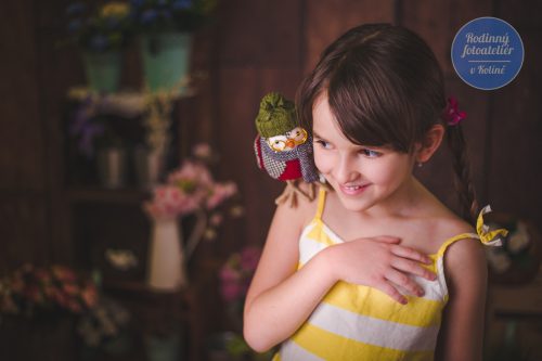 jarní ateliérové focení v Rodinném fotoateliéru v Kolíně