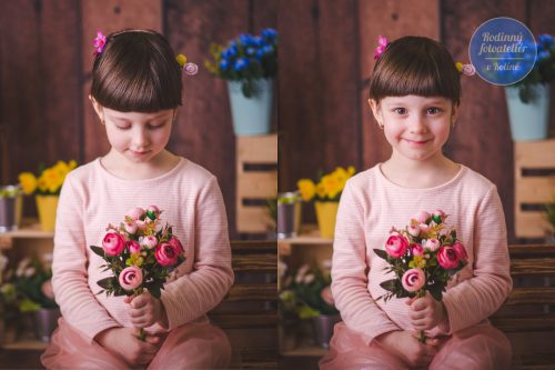 jarní ateliérové focení v Rodinném fotoateliéru v Kolíně