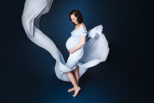 těhotenské focení - Rodinný fotoateliér v Kolíně